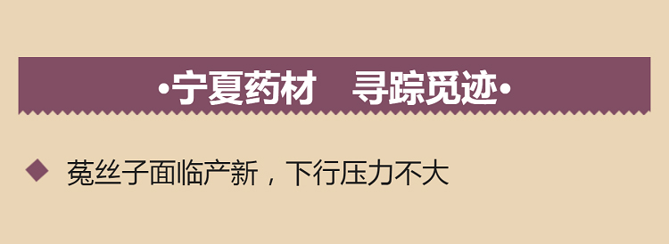 中药材省份盘点--宁夏篇